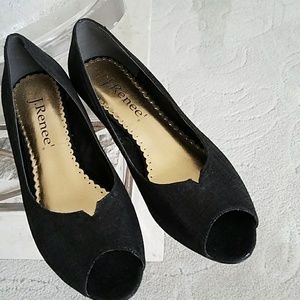 J Renee black shoes